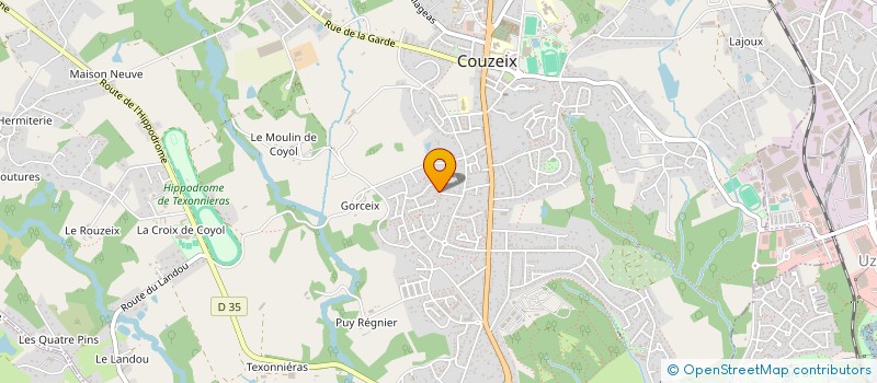 localisation de l'entreprise MONSIEUR JEAN-PHILIPPE BOUCHE à COUZEIX
