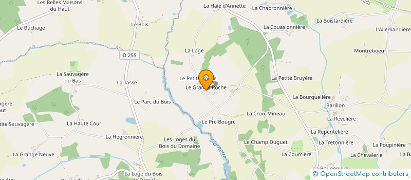 localisation de l'entreprise MONSIEUR JEAN-PHILIPPE BOURLITIO  SAINT-PIERRE-DES-NIDS