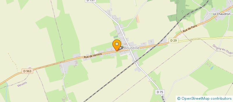 localisation de l'entreprise MONSIEUR JEAN-PHILIPPE BOURSIGAUX  LA BOUTEILLE