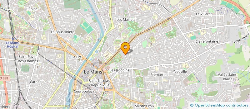 localisation de l'entreprise MONSIEUR JEAN-PHILIPPE BOYER à LE MANS