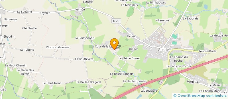 localisation de l'entreprise MONSIEUR JEAN-PHILIPPE BRAUN  GOSNE