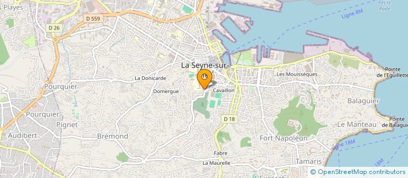 localisation de l'entreprise MONSIEUR JEAN PHILIPPE BRIOT à LA SEYNE-SUR-MER