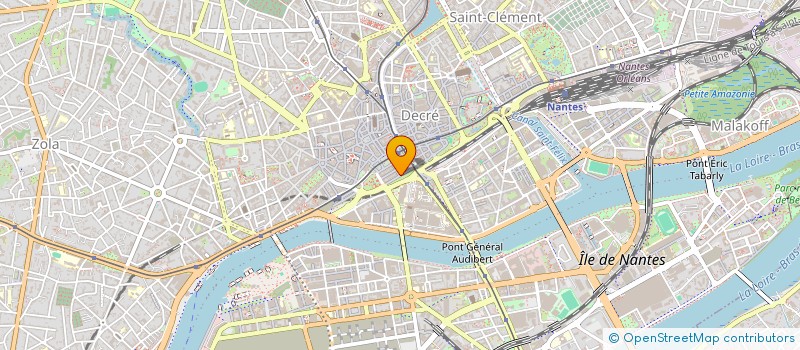 localisation de l'entreprise MONSIEUR JEAN-PHILIPPE BRISON  NANTES