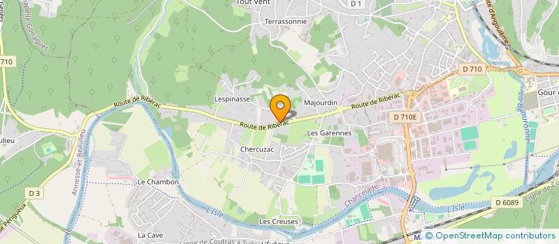 localisation de l'entreprise MONSIEUR JEAN-PHILIPPE BUFFIERE  CHANCELADE