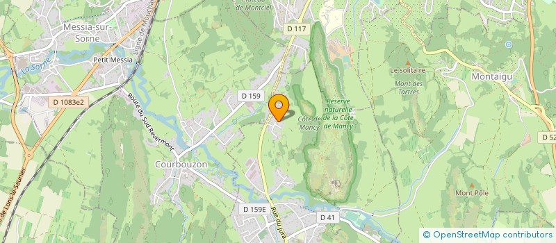 localisation de l'entreprise MONSIEUR JEAN-PHILIPPE CALANDRAS  MACORNAY