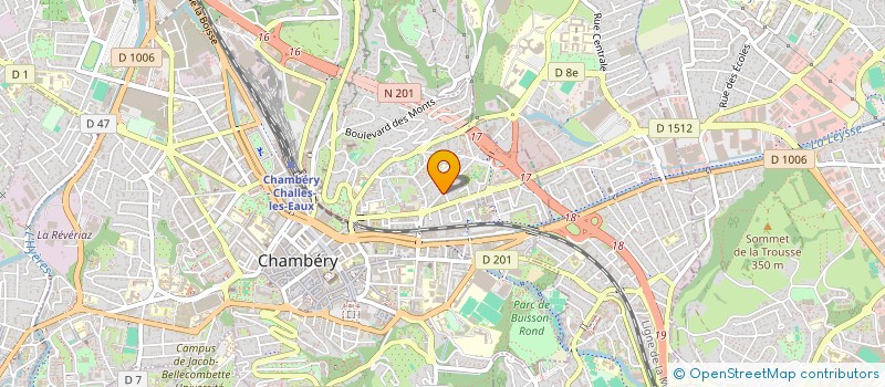 localisation de l'entreprise MONSIEUR JEAN-PHILIPPE CAMBRAY  CHAMBERY