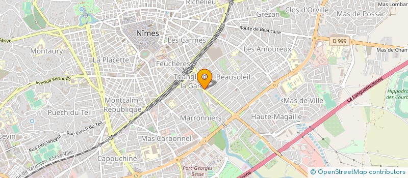 localisation de l'entreprise MONSIEUR JEAN PHILIPPE CAMPELLO  NIMES