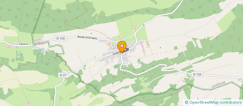 localisation de l'entreprise MONSIEUR JEAN-PHILIPPE CARE  LANDRESSE