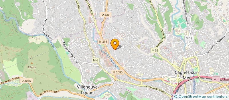 localisation de l'entreprise MONSIEUR JEAN-PHILIPPE CARLIER à SAINT-PAUL-DE-VENCE