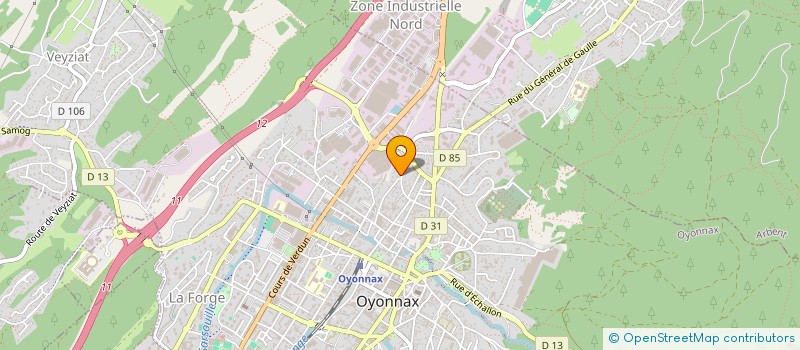 localisation de l'entreprise MONSIEUR JEAN-PHILIPPE CARLOT à OYONNAX