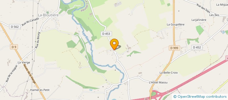 localisation de l'entreprise MONSIEUR JEAN-PHILIPPE CARPENTIER  LA COLOMBE