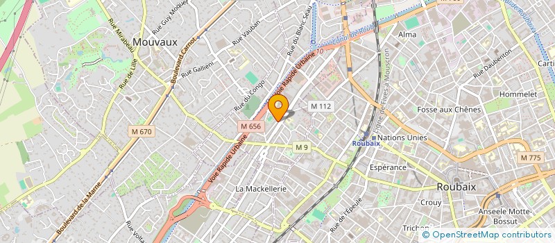 localisation de l'entreprise MONSIEUR JEAN-PHILIPPE CARRIQUE  TOURCOING