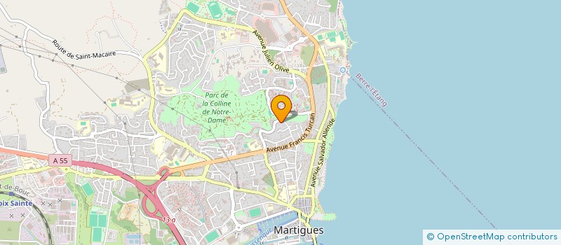 localisation de l'entreprise MONSIEUR JEAN PHILIPPE CASTAGNA à MARTIGUES