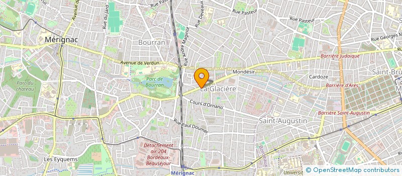 localisation de l'entreprise MONSIEUR JEAN-PHILIPPE CHAFFIOL  MERIGNAC