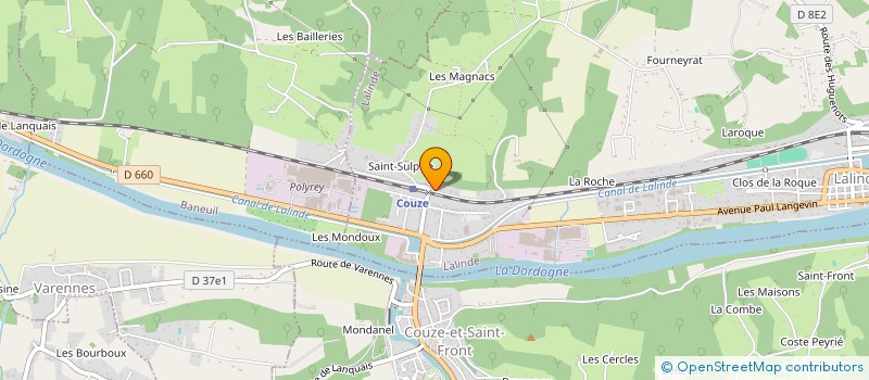 localisation de l'entreprise MONSIEUR JEAN-PHILIPPE CHAUVEROCHE  LALINDE