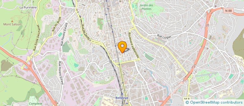 localisation de l'entreprise MONSIEUR JEAN-PHILIPPE CHORD  SAINT-ETIENNE