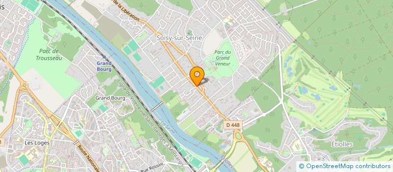 localisation de l'entreprise MONSIEUR JEAN-PHILIPPE CHRETIEN à SOISY-SUR-SEINE