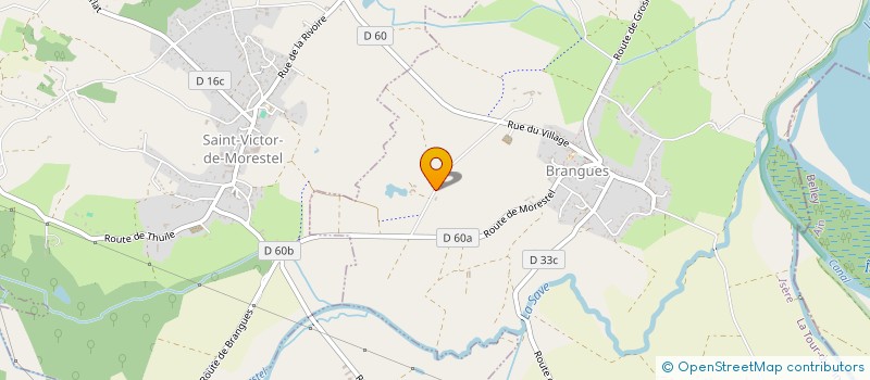 localisation de l'entreprise MONSIEUR JEAN-PHILIPPE CIBRARIO  BRANGUES