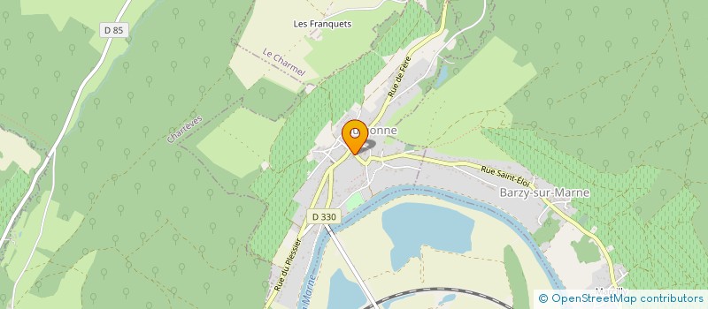 localisation de l'entreprise MONSIEUR JEAN-PHILIPPE CLAISSE  JAULGONNE