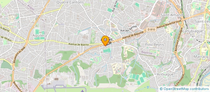localisation de l'entreprise MONSIEUR JEAN-PHILIPPE CLEMENT à ANGLET