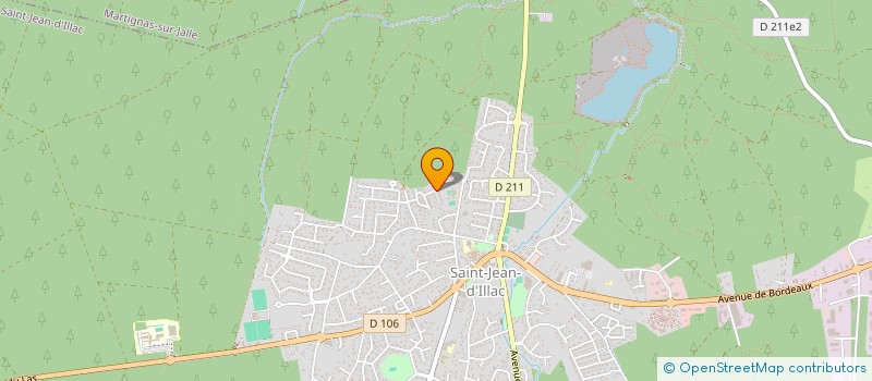 localisation de l'entreprise MONSIEUR JEAN PHILIPPE COGE  SAINT-JEAN-D'ILLAC