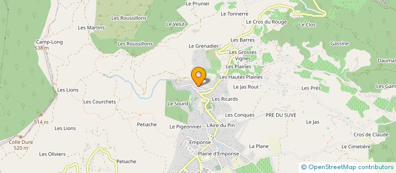localisation de l'entreprise MONSIEUR JEAN-PHILIPPE CONSTANT à SAINTE-MAXIME