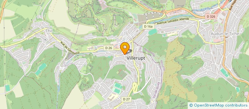 localisation de l'entreprise MONSIEUR JEAN-PHILIPPE CONTI  VILLERUPT