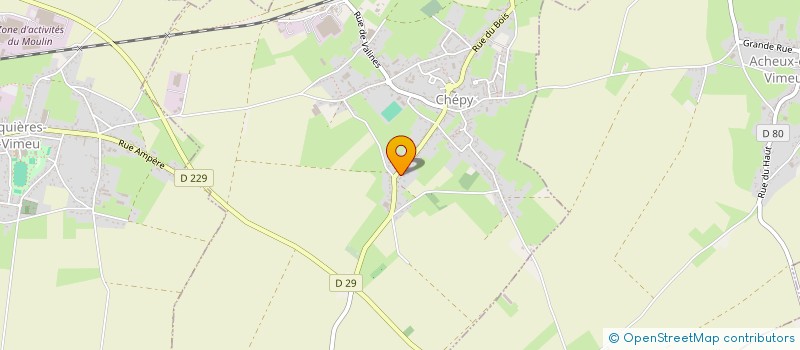 localisation de l'entreprise MONSIEUR JEAN-PHILIPPE COUILLET  CHEPY