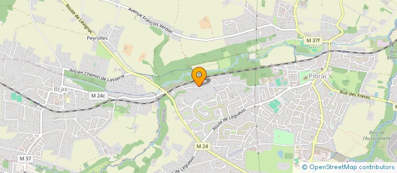 localisation de l'entreprise MONSIEUR JEAN PHILIPPE CREPINEAU  PIBRAC