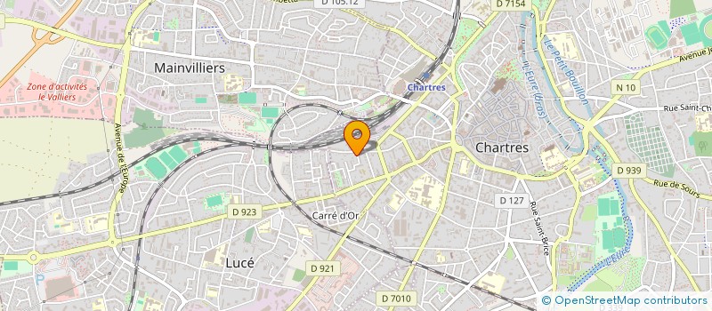 localisation de l'entreprise MONSIEUR JEAN-PHILIPPE CRUCHET à CHARTRES