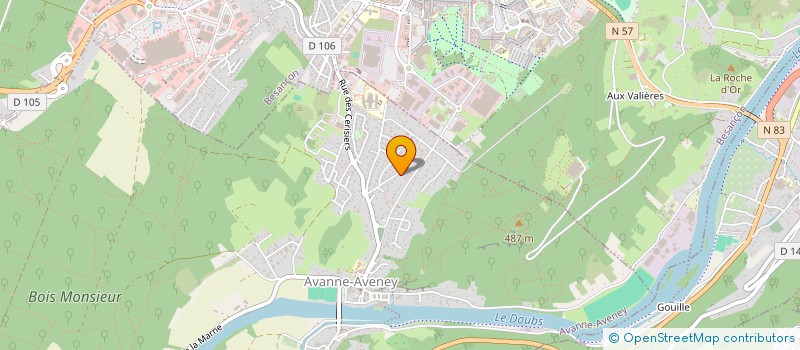 localisation de l'entreprise MONSIEUR JEAN PHILIPPE CULAS  PUGEY