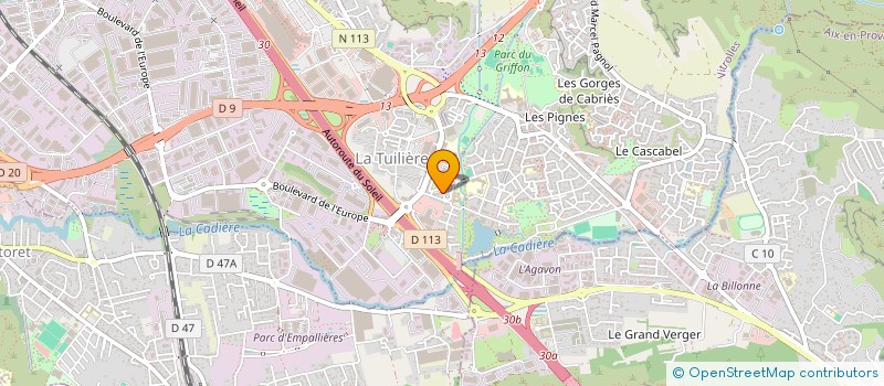 localisation de l'entreprise MONSIEUR JEAN PHILIPPE CURATOLO à VITROLLES