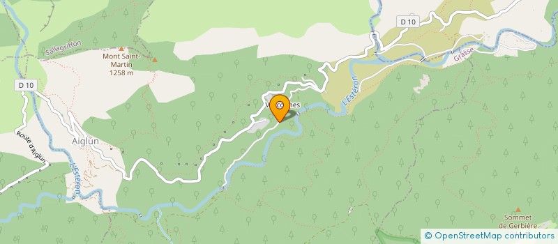 localisation de l'entreprise MONSIEUR JEAN-PHILIPPE DALLA COSTA  AIGLUN