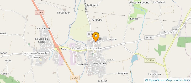 localisation de l'entreprise MONSIEUR JEAN PHILIPPE DAUTRICOURT  LOCQUELTAS