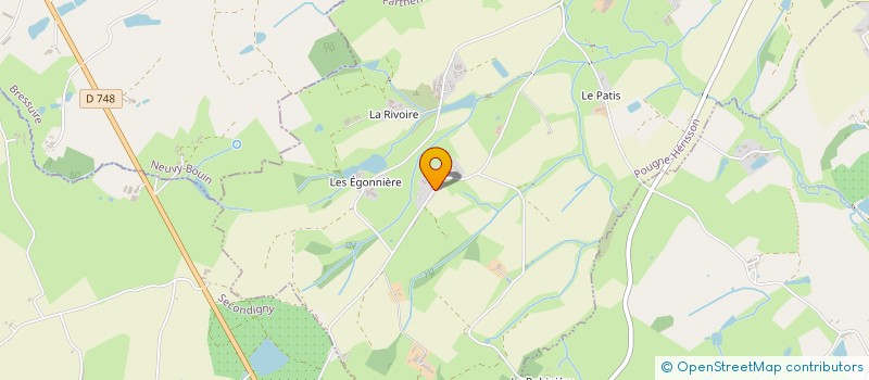localisation de l'entreprise MONSIEUR JEAN-PHILIPPE DAVIAUD à POUGNE-HERISSON