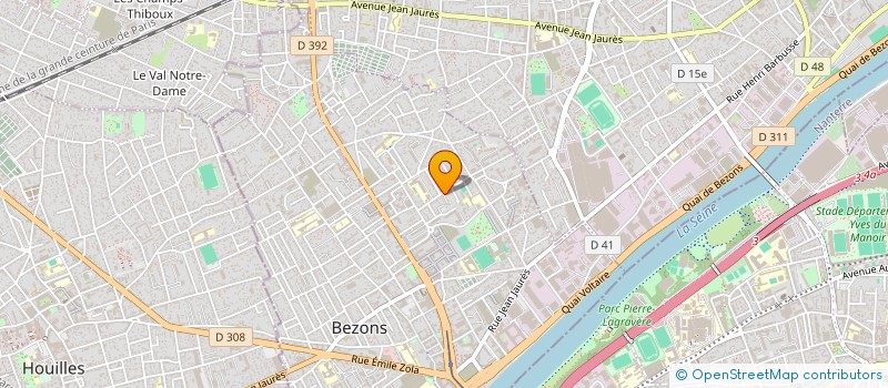 localisation de l'entreprise MONSIEUR JEAN-PHILIPPE DE AZEVEDO à BEZONS