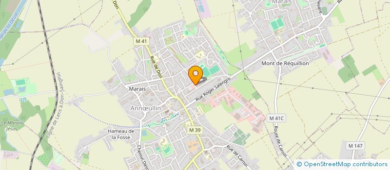 localisation de l'entreprise MONSIEUR JEAN-PHILIPPE DE BUSSCHER  ANNULLIN