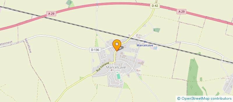 localisation de l'entreprise MONSIEUR JEAN-PHILIPPE DE OLIVEIRA  MARCELCAVE