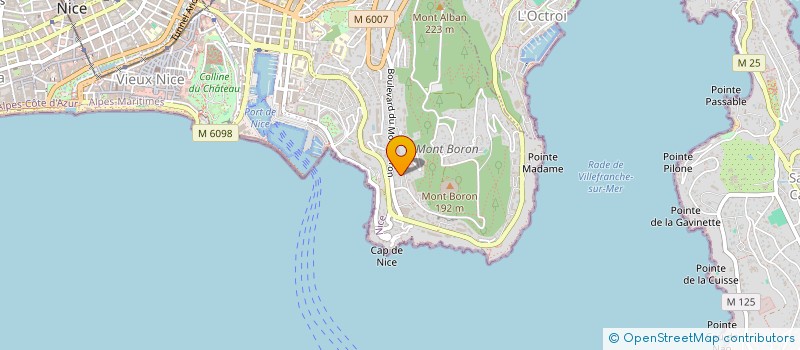 localisation de l'entreprise MONSIEUR JEAN PHILIPPE DECHELLE  NICE