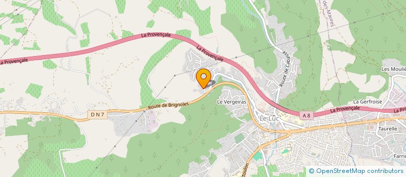 localisation de l'entreprise MONSIEUR JEAN-PHILIPPE DECQUE  LE LUC