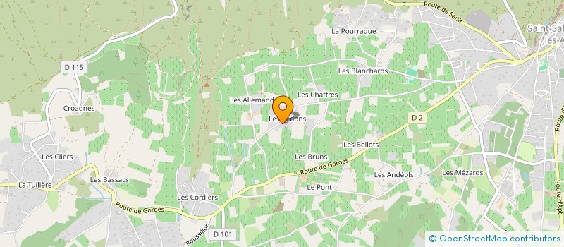 localisation de l'entreprise MONSIEUR JEAN-PHILIPPE DELACOUR à SAINT-SATURNIN-LES-APT