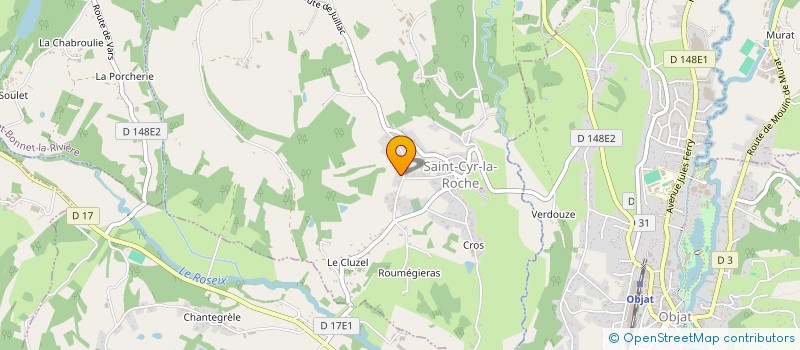 localisation de l'entreprise MONSIEUR JEAN-PHILIPPE DELAGE  SAINT-CYR-LA-ROCHE