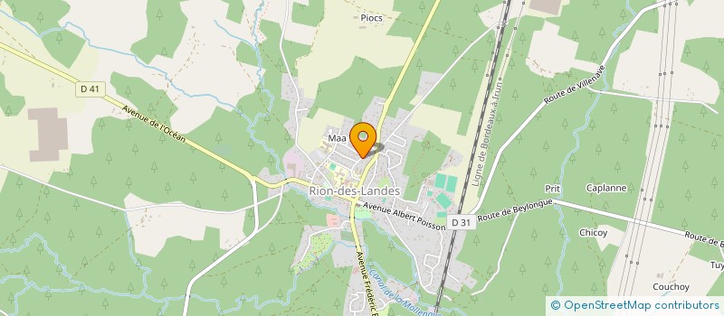 localisation de l'entreprise MONSIEUR JEAN PHILIPPE DELANOS à RION-DES-LANDES