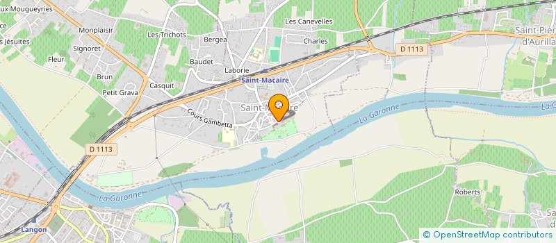 localisation de l'entreprise MONSIEUR JEAN-PHILIPPE DELEST  SAINT-MACAIRE