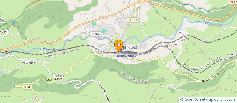 localisation de l'entreprise MONSIEUR JEAN PHILIPPE DELMAS à NEUSSARGUES EN PINATELLE