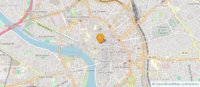 localisation de l'entreprise MONSIEUR JEAN-PHILIPPE DELPECH  TOULOUSE