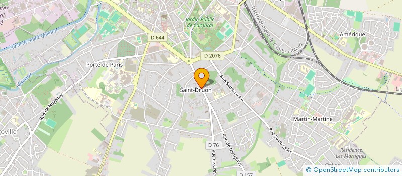 localisation de l'entreprise MONSIEUR JEAN PHILIPPE DENIMAL à CAMBRAI