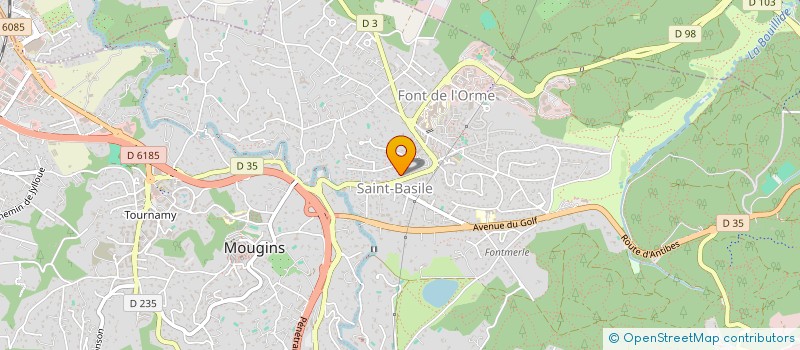 localisation de l'entreprise MONSIEUR JEAN-PHILIPPE DESCOINS à MOUGINS