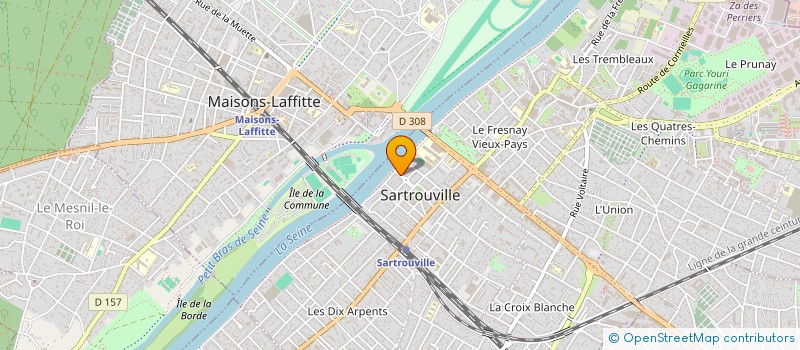 localisation de l'entreprise MONSIEUR JEAN PHILIPPE DESMONTILS à SARTROUVILLE