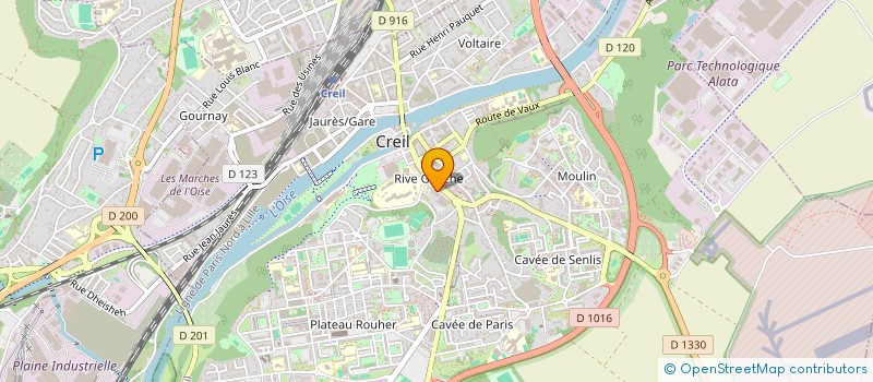localisation de l'entreprise MONSIEUR JEAN-PHILIPPE DETIENNE à CREIL